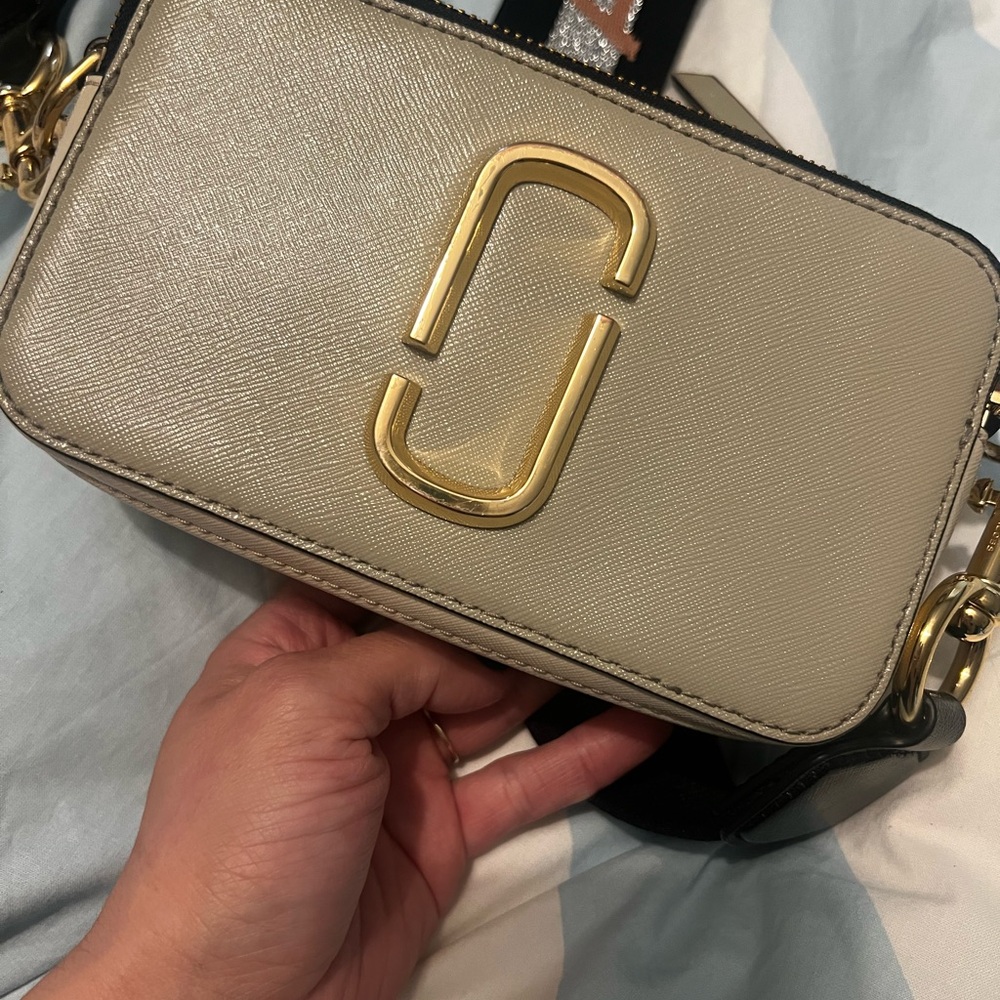 Marc Jacobs Beige Crossbody Bag